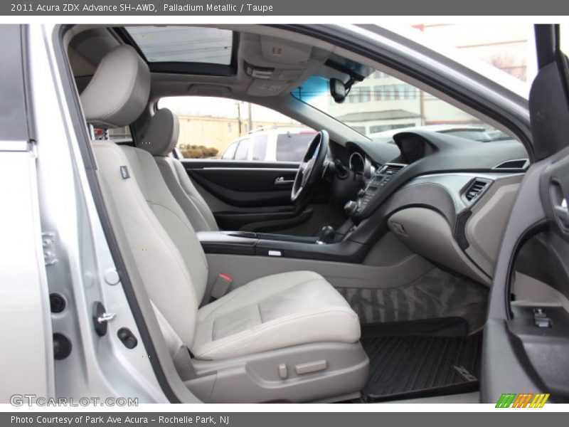 Front Seat of 2011 ZDX Advance SH-AWD