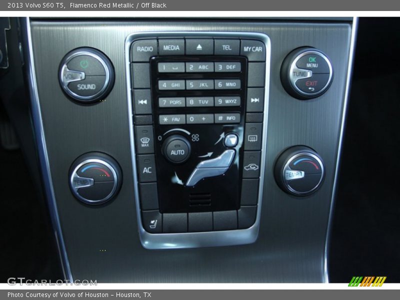 Flamenco Red Metallic / Off Black 2013 Volvo S60 T5