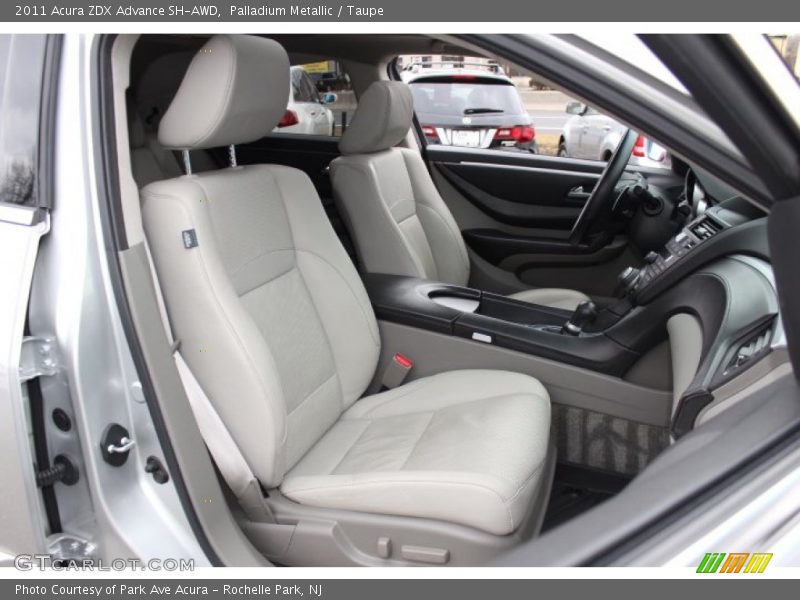 Front Seat of 2011 ZDX Advance SH-AWD