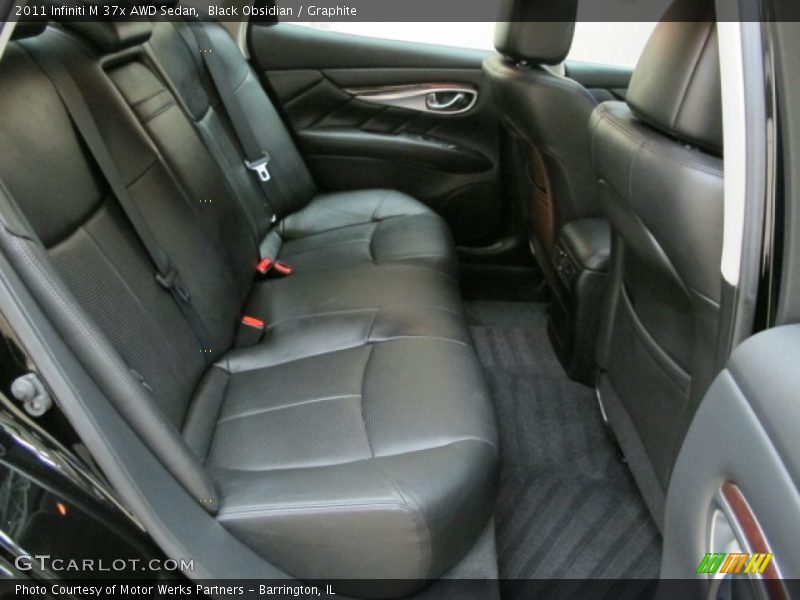 Black Obsidian / Graphite 2011 Infiniti M 37x AWD Sedan