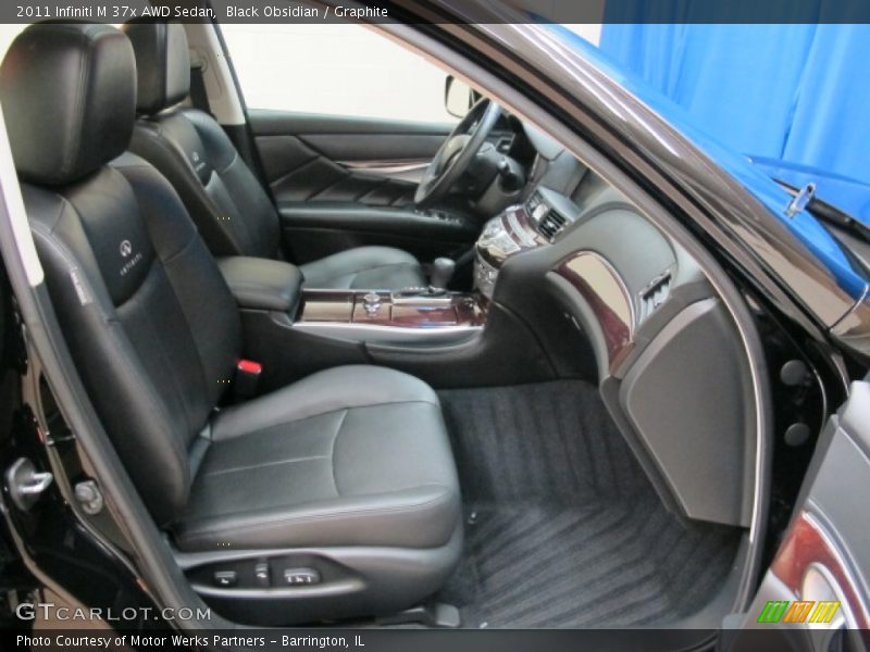 Black Obsidian / Graphite 2011 Infiniti M 37x AWD Sedan