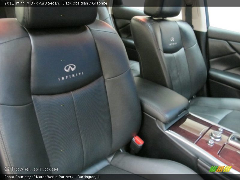 Black Obsidian / Graphite 2011 Infiniti M 37x AWD Sedan