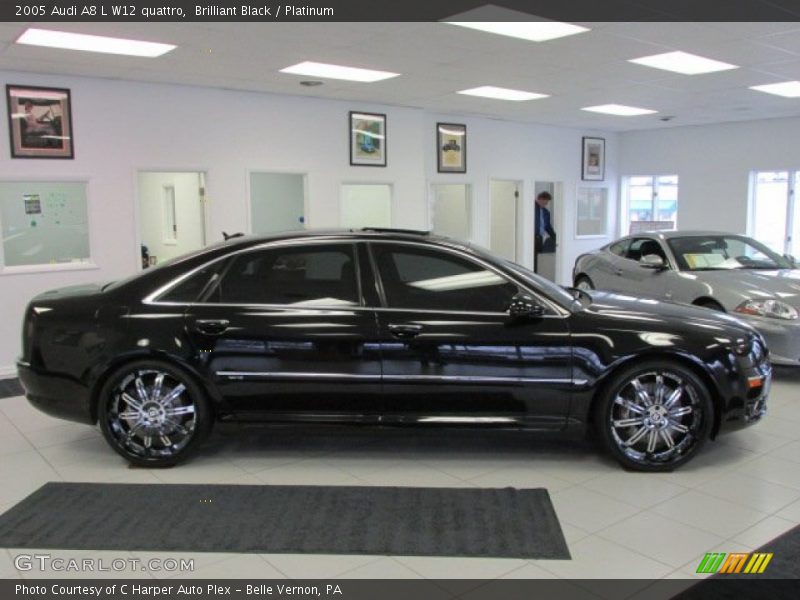  2005 A8 L W12 quattro Brilliant Black