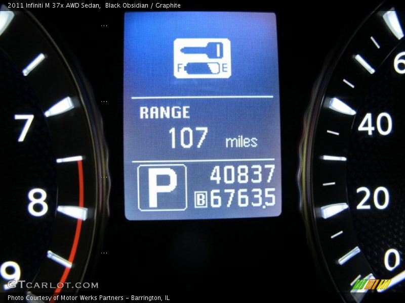 Black Obsidian / Graphite 2011 Infiniti M 37x AWD Sedan