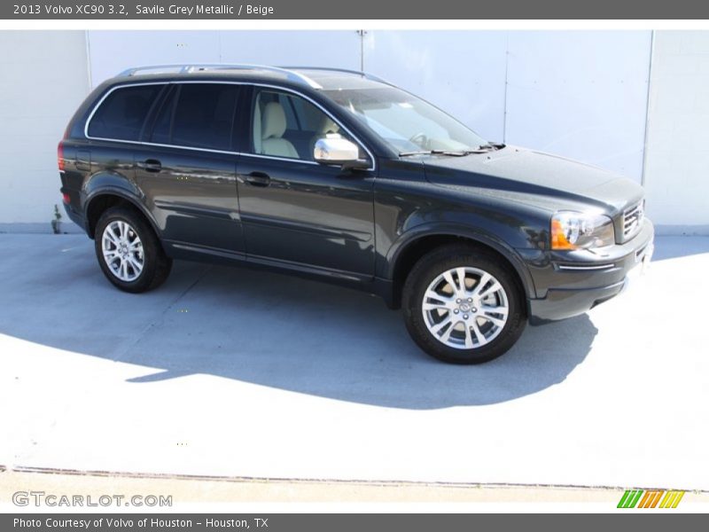 Savile Grey Metallic / Beige 2013 Volvo XC90 3.2