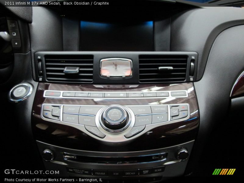 Black Obsidian / Graphite 2011 Infiniti M 37x AWD Sedan