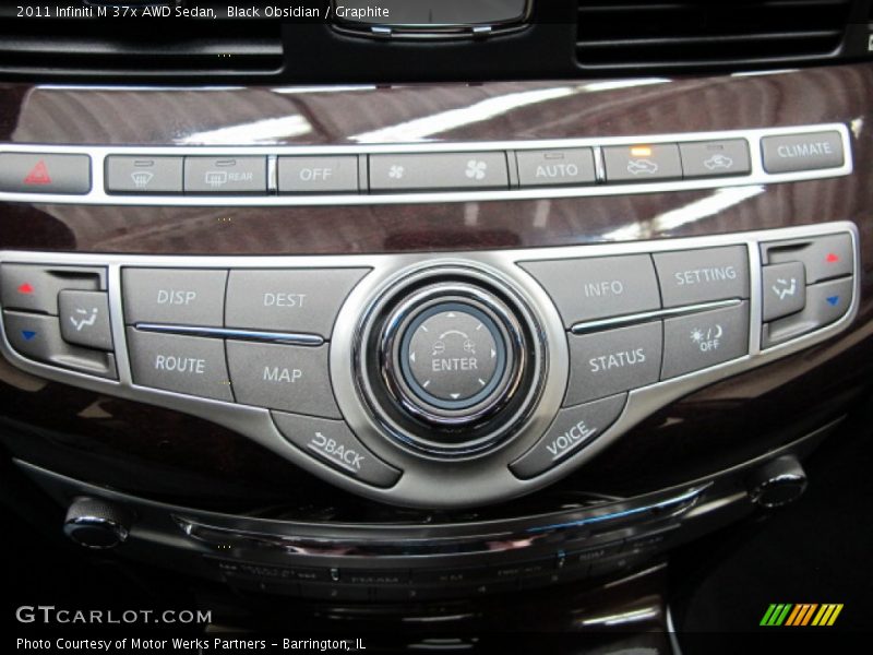 Black Obsidian / Graphite 2011 Infiniti M 37x AWD Sedan