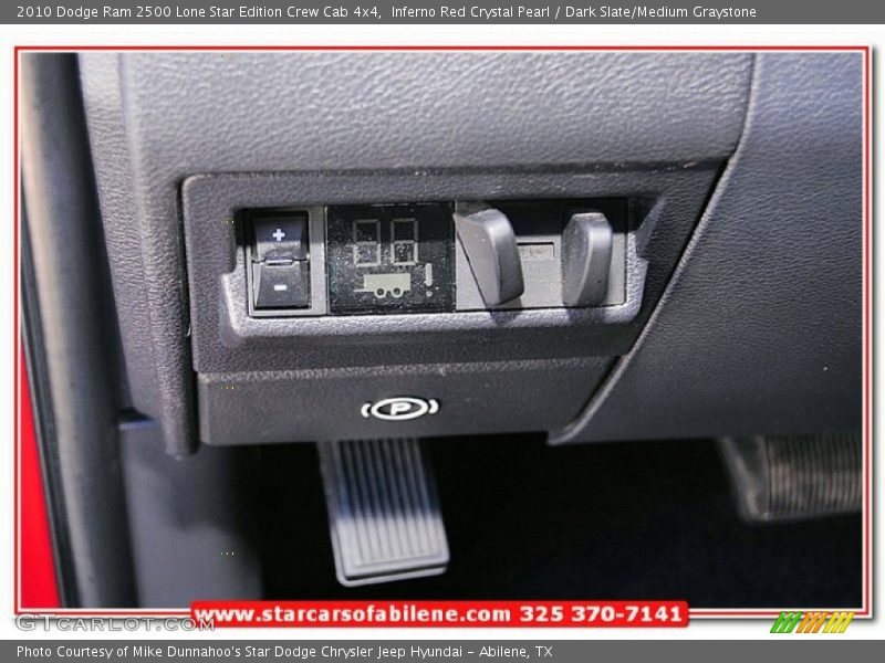 Inferno Red Crystal Pearl / Dark Slate/Medium Graystone 2010 Dodge Ram 2500 Lone Star Edition Crew Cab 4x4