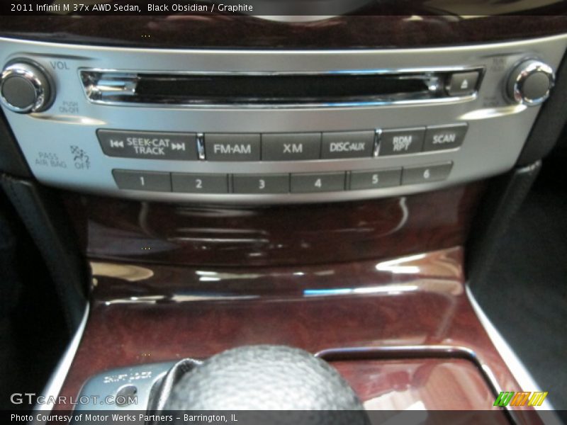 Black Obsidian / Graphite 2011 Infiniti M 37x AWD Sedan