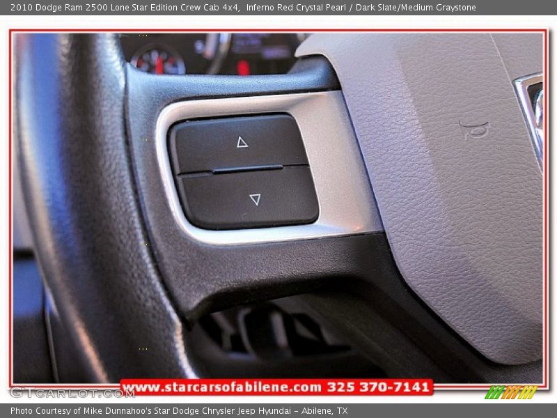 Inferno Red Crystal Pearl / Dark Slate/Medium Graystone 2010 Dodge Ram 2500 Lone Star Edition Crew Cab 4x4