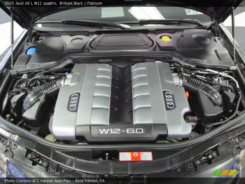  2005 A8 L W12 quattro Engine - 6.0 Liter DOHC 48-Valve VVT W12