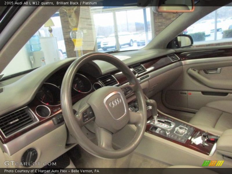 Dashboard of 2005 A8 L W12 quattro