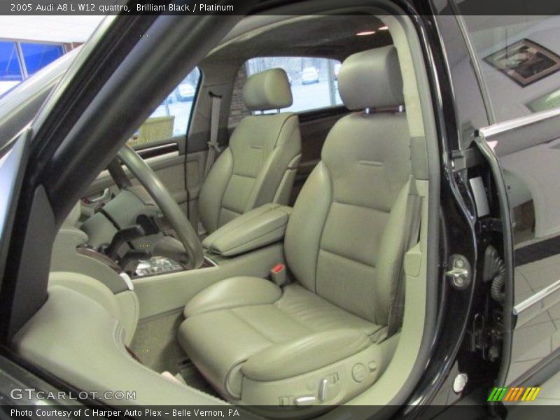 Front Seat of 2005 A8 L W12 quattro