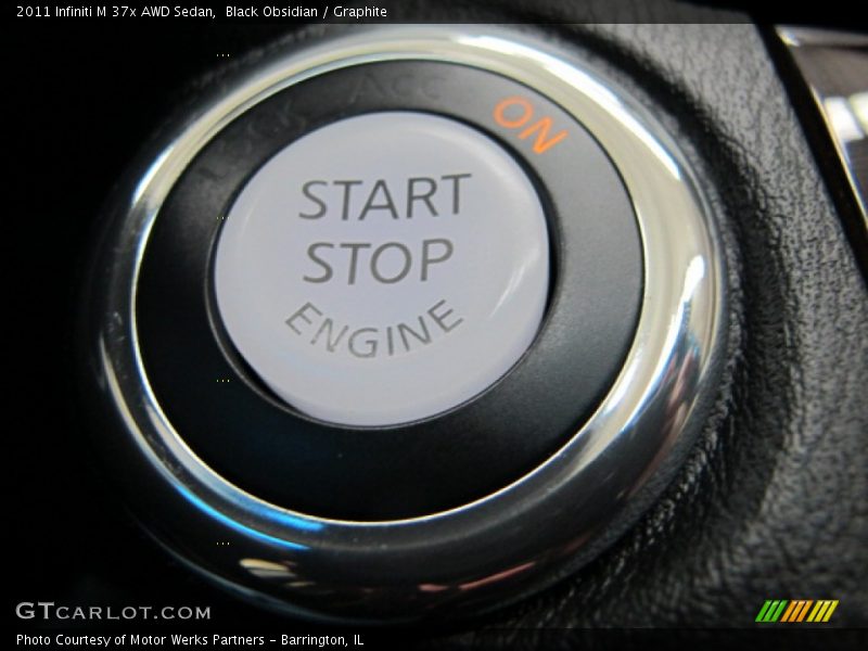 Black Obsidian / Graphite 2011 Infiniti M 37x AWD Sedan