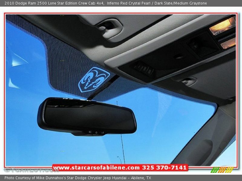 Inferno Red Crystal Pearl / Dark Slate/Medium Graystone 2010 Dodge Ram 2500 Lone Star Edition Crew Cab 4x4