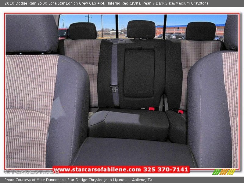 Inferno Red Crystal Pearl / Dark Slate/Medium Graystone 2010 Dodge Ram 2500 Lone Star Edition Crew Cab 4x4