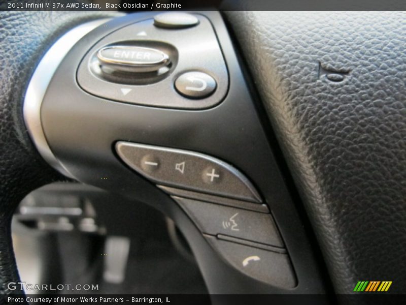 Black Obsidian / Graphite 2011 Infiniti M 37x AWD Sedan
