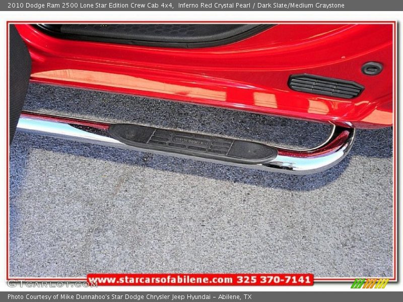 Inferno Red Crystal Pearl / Dark Slate/Medium Graystone 2010 Dodge Ram 2500 Lone Star Edition Crew Cab 4x4