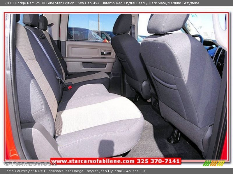 Inferno Red Crystal Pearl / Dark Slate/Medium Graystone 2010 Dodge Ram 2500 Lone Star Edition Crew Cab 4x4