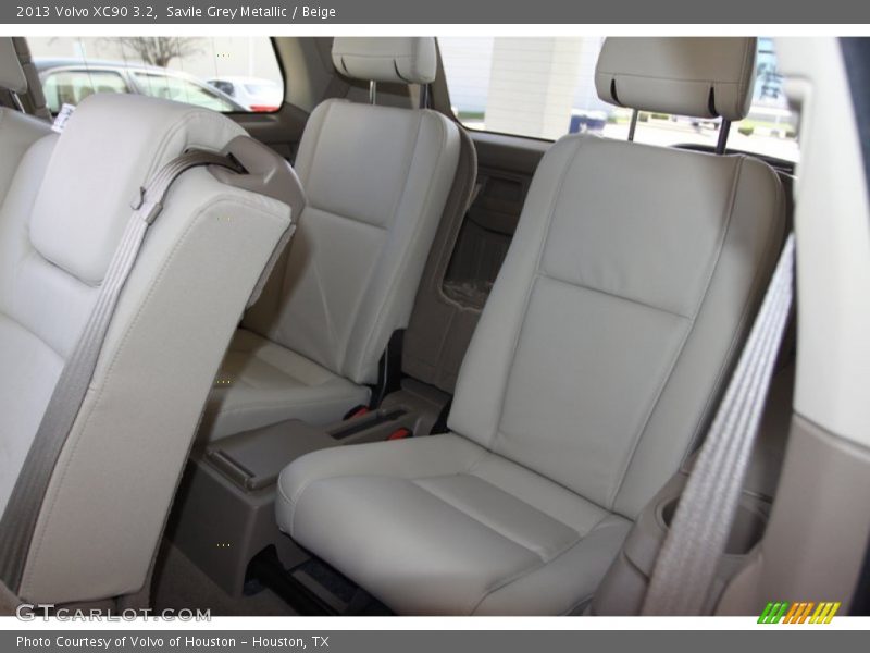 Rear Seat of 2013 XC90 3.2