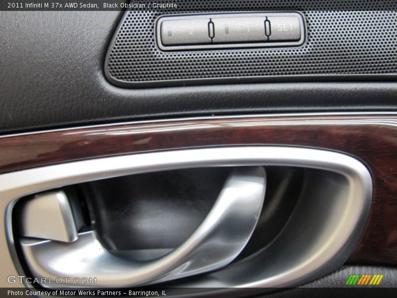 Black Obsidian / Graphite 2011 Infiniti M 37x AWD Sedan