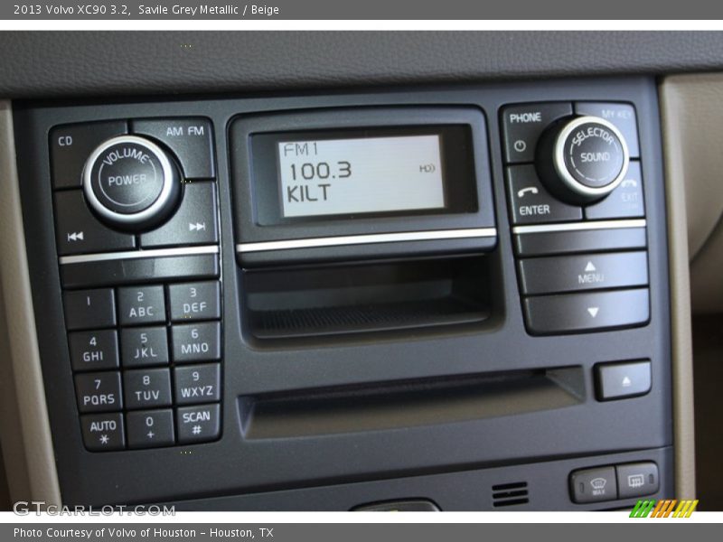 Audio System of 2013 XC90 3.2