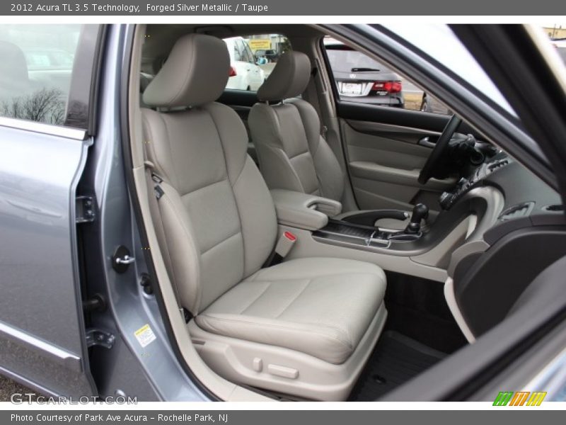 Front Seat of 2012 TL 3.5 Technology