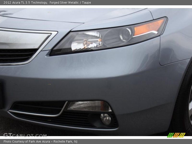 Forged Silver Metallic / Taupe 2012 Acura TL 3.5 Technology