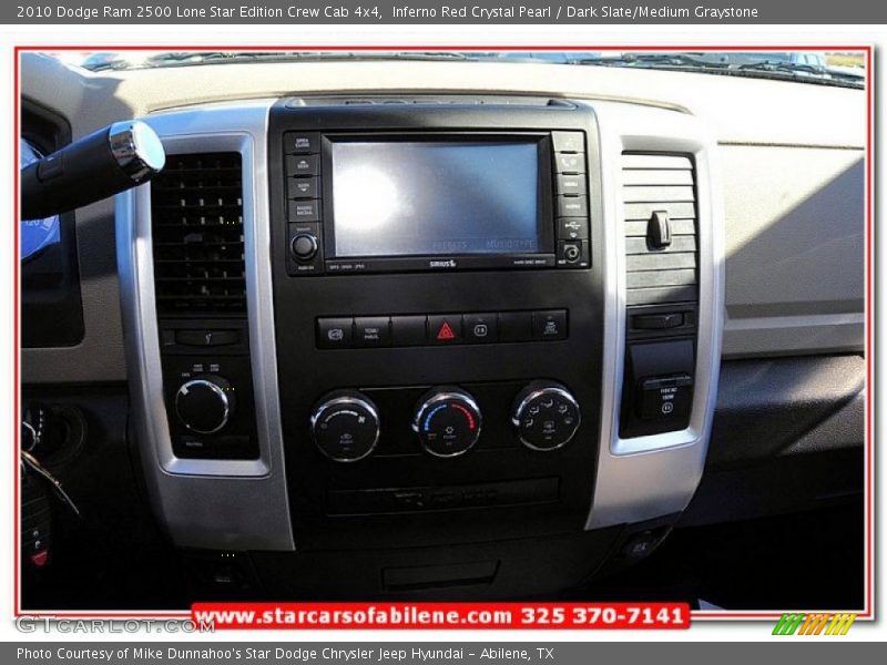 Inferno Red Crystal Pearl / Dark Slate/Medium Graystone 2010 Dodge Ram 2500 Lone Star Edition Crew Cab 4x4