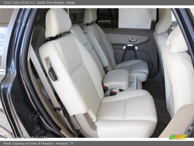 Rear Seat of 2013 XC90 3.2