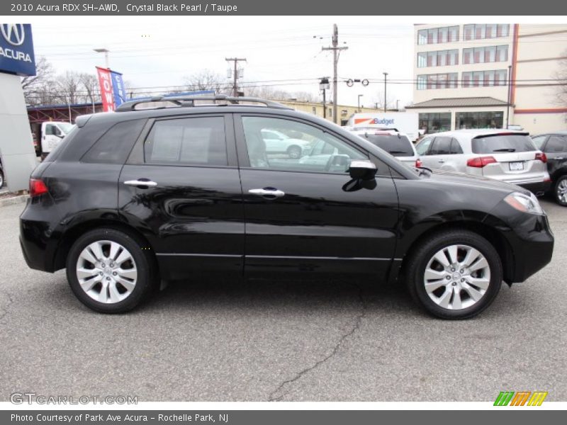 Crystal Black Pearl / Taupe 2010 Acura RDX SH-AWD