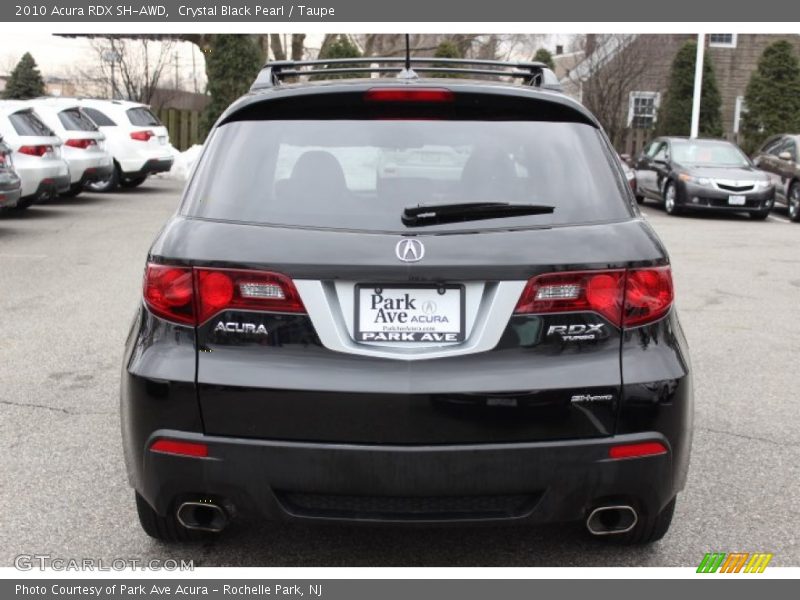 Crystal Black Pearl / Taupe 2010 Acura RDX SH-AWD