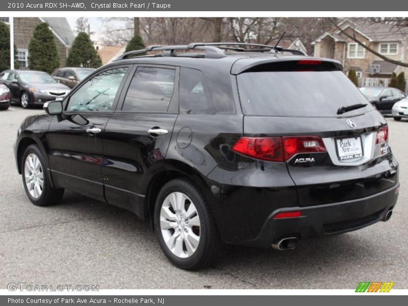 Crystal Black Pearl / Taupe 2010 Acura RDX SH-AWD