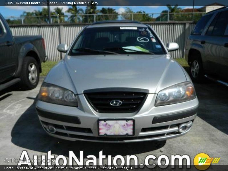 Sterling Metallic / Gray 2005 Hyundai Elantra GT Sedan
