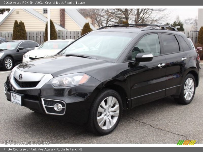 Crystal Black Pearl / Taupe 2010 Acura RDX SH-AWD