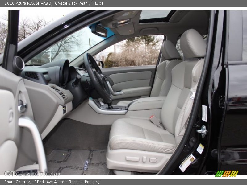 Front Seat of 2010 RDX SH-AWD