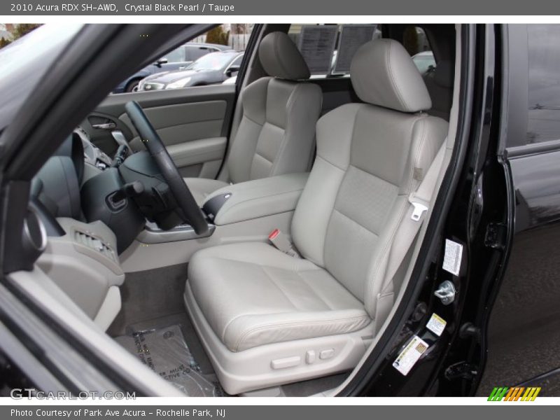 Crystal Black Pearl / Taupe 2010 Acura RDX SH-AWD