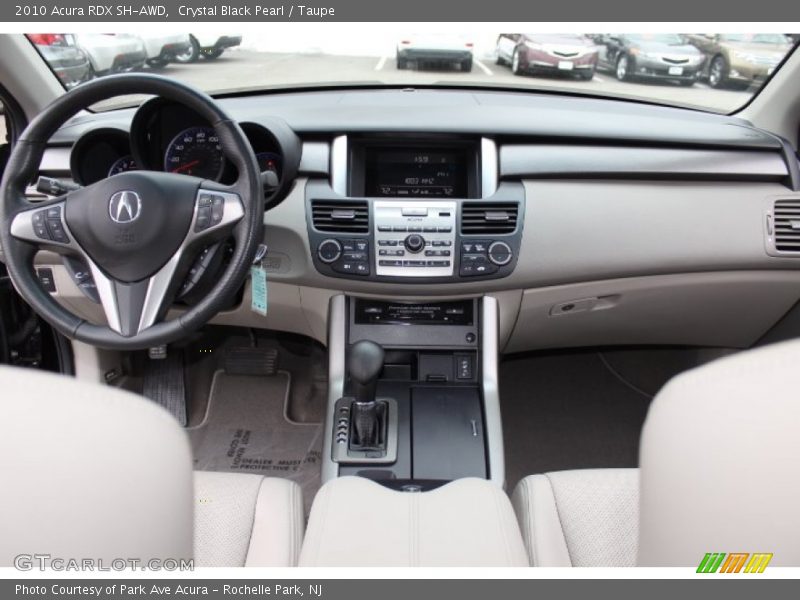 Crystal Black Pearl / Taupe 2010 Acura RDX SH-AWD