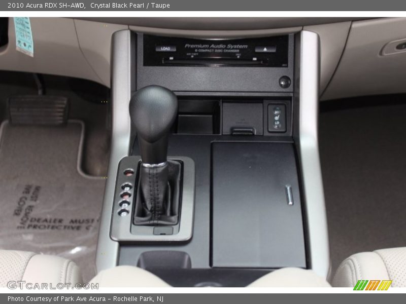 Crystal Black Pearl / Taupe 2010 Acura RDX SH-AWD