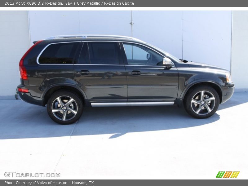 Savile Grey Metallic / R-Design Calcite 2013 Volvo XC90 3.2 R-Design
