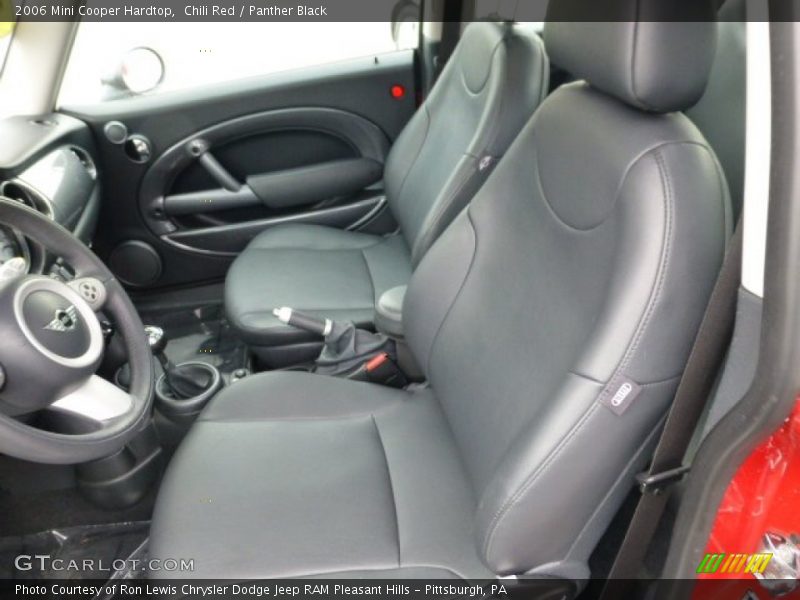 Chili Red / Panther Black 2006 Mini Cooper Hardtop
