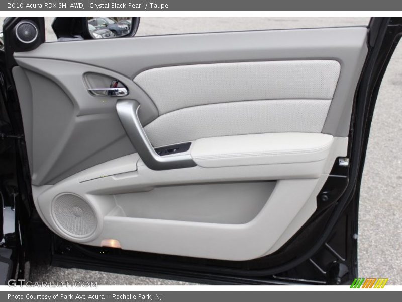 Crystal Black Pearl / Taupe 2010 Acura RDX SH-AWD