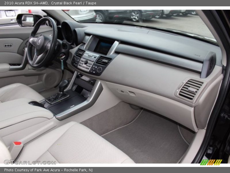 Crystal Black Pearl / Taupe 2010 Acura RDX SH-AWD