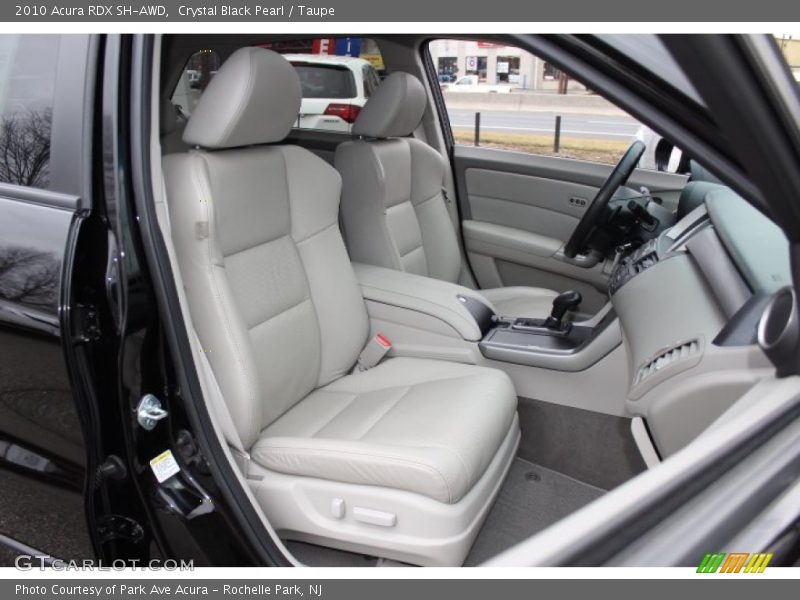 Crystal Black Pearl / Taupe 2010 Acura RDX SH-AWD
