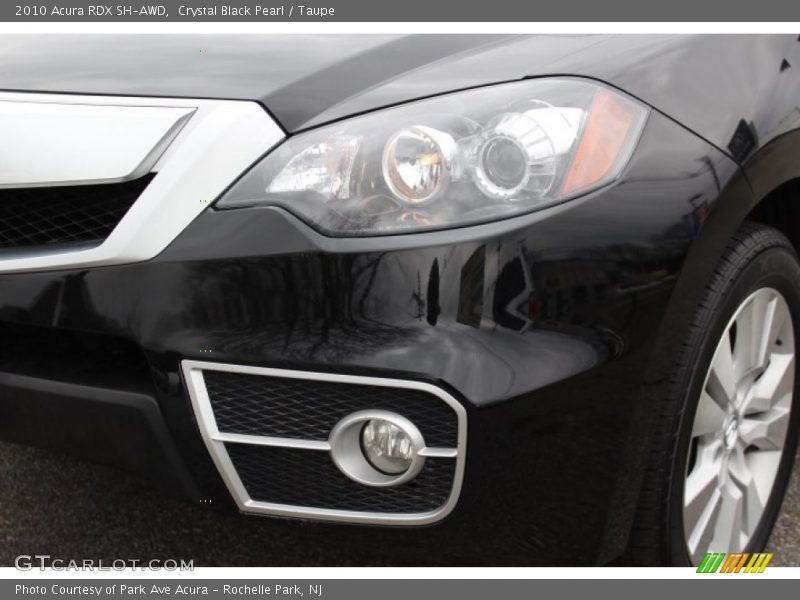 Crystal Black Pearl / Taupe 2010 Acura RDX SH-AWD