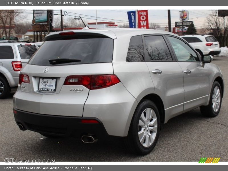 Palladium Silver Metallic / Ebony 2010 Acura RDX