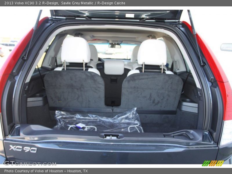 Savile Grey Metallic / R-Design Calcite 2013 Volvo XC90 3.2 R-Design