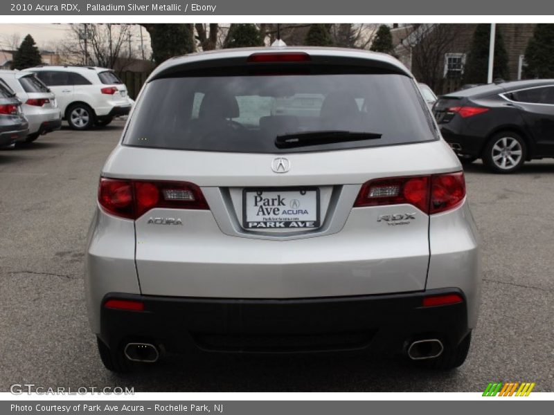 Palladium Silver Metallic / Ebony 2010 Acura RDX