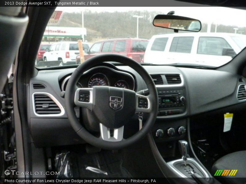 Tungsten Metallic / Black 2013 Dodge Avenger SXT