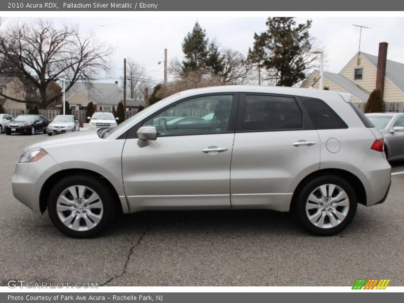 Palladium Silver Metallic / Ebony 2010 Acura RDX